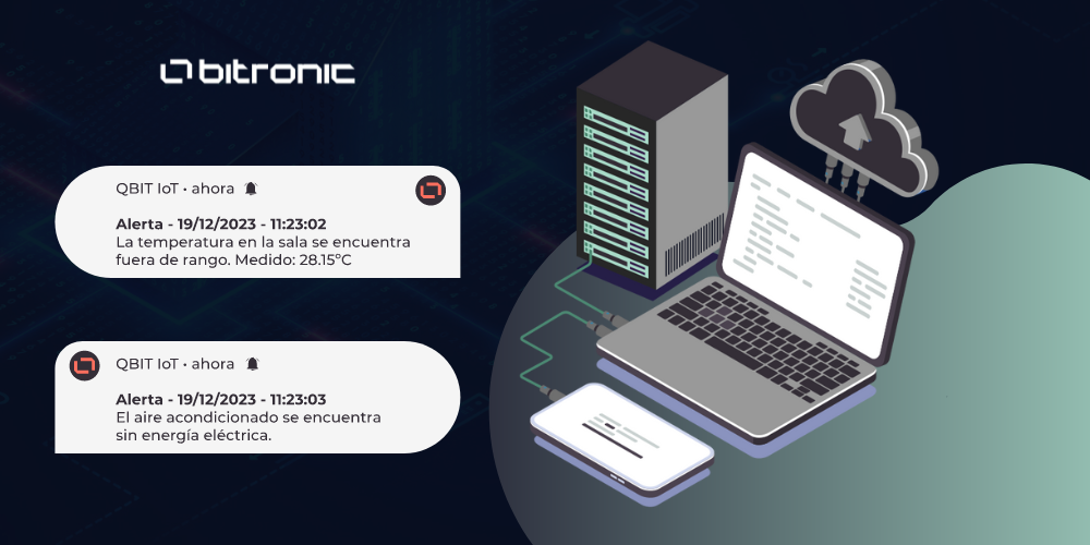 Monitoreo y layout de sala de servidores